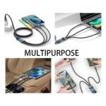 3-in-1 Schnellladekabel mit LED & 100W PD – Bild 3