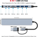 8-in-1 USB-C Hub / Dongle – Bild 7