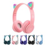 P47 Kabellose LED Katzenohren Bluetooth Kopfhörer