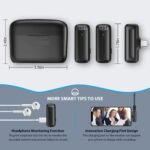 Kabellose Ansteckmikrofon-Set mit Ladecase – Bild 3