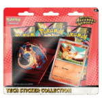 Pokemon Ascended Heroes Charmander Tech Sticker Collection