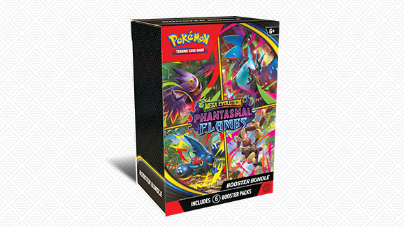 Pokemon Phantasmal Flames Booster Bundle mit 6 Boosterpacks aus dem Pokémon Trading Card Game