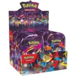 Pokemon Karmesin & Purpur Mega Helden Mini Tin -DE- (1x zufällige Tin)