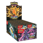 Pokemon Paldean Fates Booster Bundle Display mit 10 Booster Bundles und 60 Boosterpacks aus dem Pokémon Trading Card Game