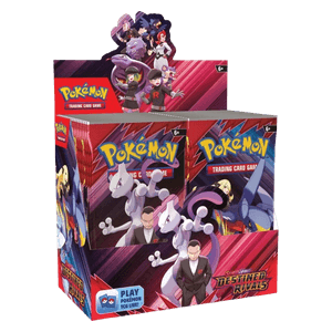 Pokemon Destined Rivals Booster Display mit 36 Boosterpacks aus der Pokémon Trading Card Game Erweiterung Destined Rivals