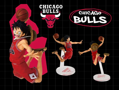 One Piece NBA Luffy Master Stars Piece Figure