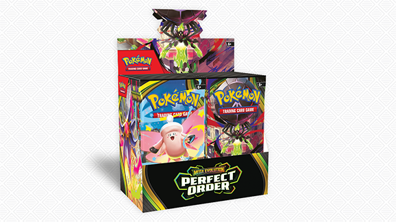 Pokemon Perfect Order Booster Display mit 36 Boosterpacks aus der Pokémon TCG Erweiterung Perfect Order