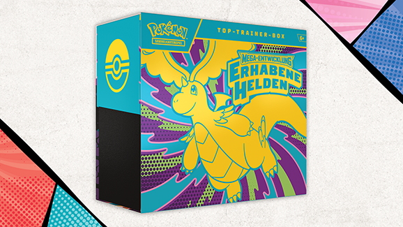 Pokemon Erhabene Helden Top Trainer Box TTB Booster Set