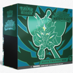 Pokemon Twilight Masquerade Elite Trainer Box mit Boosterpacks und Zubehör aus der Pokémon TCG Serie