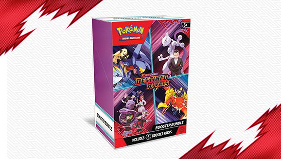 Pokemon Destined Rivals Booster Bundle aus der Pokémon Trading Card Game Erweiterung Destined Rivals