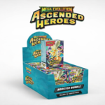 Ascended Heroes Booster Bundle Display mit mehreren Bundles und Boosterpacks