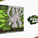 Pokemon Center ETB Perfect Order mit Boosterpacks und Zubehör Premium Elite Trainer Box