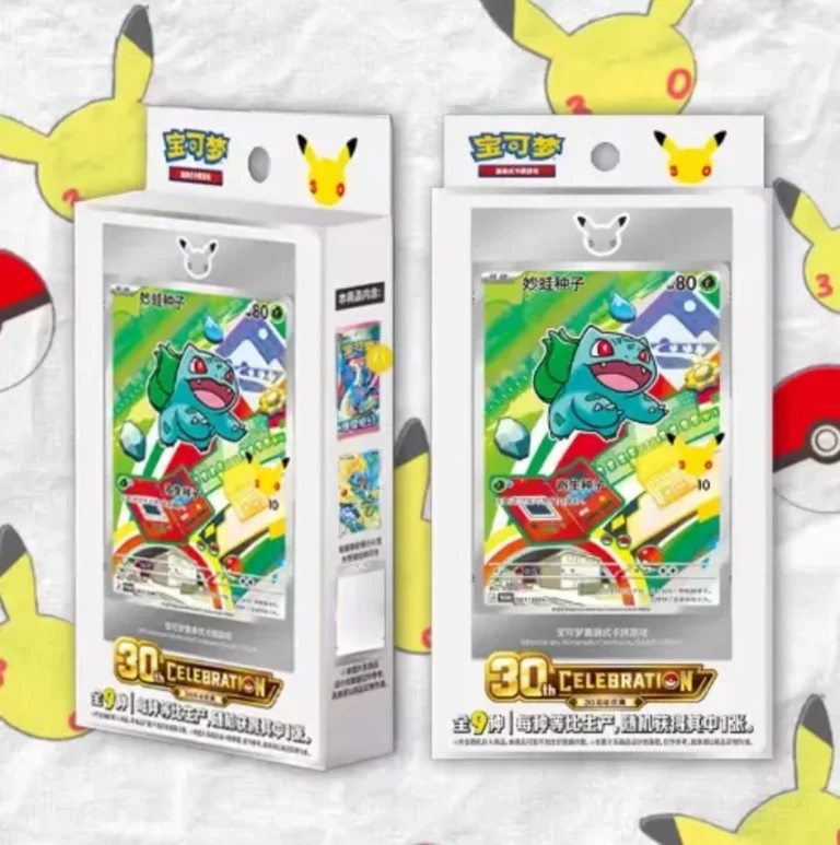 Original Partner Card Set Vol 1 mit Starter Pokémon Karten aus der 30th Anniversary Celebration