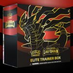 Pokemon Lost Origin ETB mit 8 Boosterpacks und Giratina Promokarte aus Sword & Shield