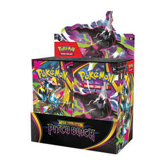 Pokémon Mega Evolution Pitch Black Booster Display mit 36 Boosterpacks Englisch