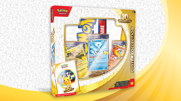 Pokémon TCG 30th Celebration Poster Collection Englisch mit Articuno Zapdos und Moltres